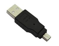 USB adapter A naar USB Mini 5-pins B - thumbnail