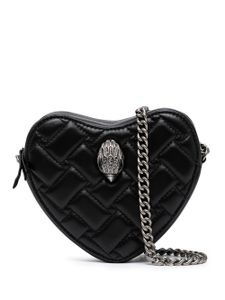 Kurt Geiger London Kensington heart-shaped crossbody bag - Noir