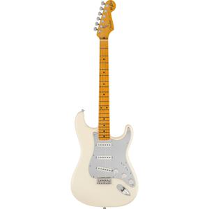 Fender Stories Collection Nile Rodgers Hitmaker Stratocaster MN Olympic White met vintage-style koffer en CoA