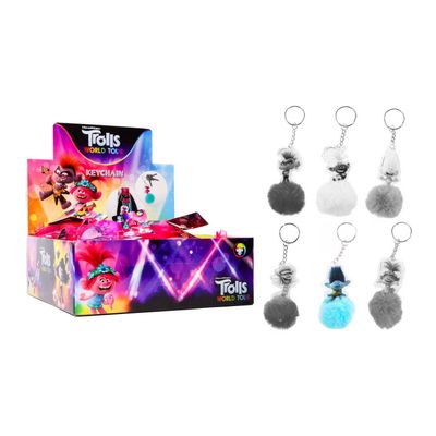 Disney Trolls 2 Sleutelhanger - Branch Blauw Disney Trolls 2 Sleutelhanger - Branch Blauw