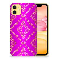 Siliconen Hoesje Apple iPhone 11 Barok Roze