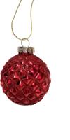 Kerstbal hip rood 6 cm Uniplant - Uniplant