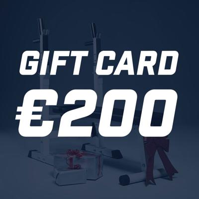 Gift card €25 t/m €200