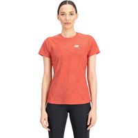 New Balance Q Speed Jacquard T-Shirt Dames