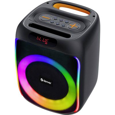 Denver BPS-165 Bluetooth luidspreker AUX, SD, USB Zwart