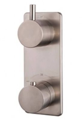 Saqu Shine Small inbouwmengkraan 18,5x12,6x7,5 cm Staal geborsteld