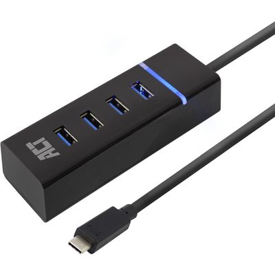 ACT Connectivity USB-C Hub 3.2 met 4 USB-A poorten usb-hub