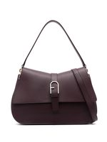 Furla sac porté épaule Flow médium en cuir - Violet - thumbnail