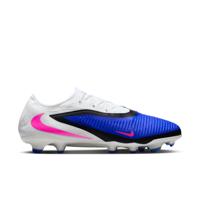 Nike Phantom 6 Low Pro Gras Voetbalschoenen (FG) Blauw Wit Felroze