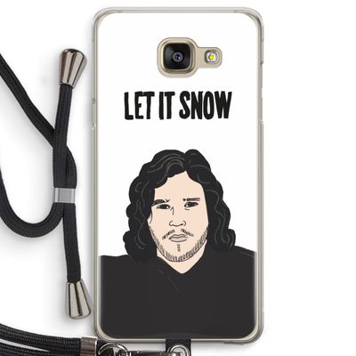 Let It Snow: Samsung Galaxy A5 (2016) Transparant Hoesje met koord