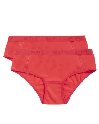 2-pak meisjes Hipsters Organic 31985 - Meisjes onderbroek Biologisch katoen