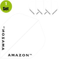 Amazon Transparante Dartflights - Clear