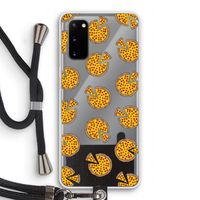You Had Me At Pizza: Samsung Galaxy S20 Transparant Hoesje met koord