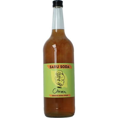 Saru Soda siroop citroen bio dem
