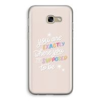 Right Place: Samsung Galaxy A5 (2017) Transparant Hoesje