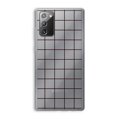 Rooster: Samsung Galaxy Note 20 / Note 20 5G Transparant Hoesje
