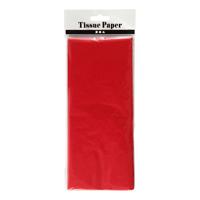 Creativ Company Tissuepapier, vel 50x70 cm, 17 gr, rood, 10 vel/ 1 doos