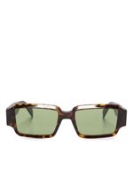 Retrosuperfuture lunettes de soleil Astro à monture rectangulaire - Marron