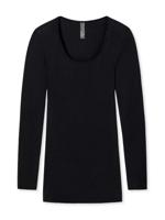 Schiesser - Spencer 1/1 - Luxury - zwart, Maat:42