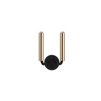 Lyora Zwart gouden wandlampStalactite 2-lichts - 9055