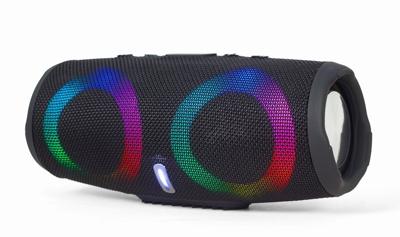 Gembird SPK-BT-LED-02 Draagbare & party speaker Mono draadloze luidspreker Zwart 10 W