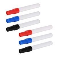 Whiteboard markers - 6x stuks - multi - stiften - dun - uitwisbaar - kantoor - school