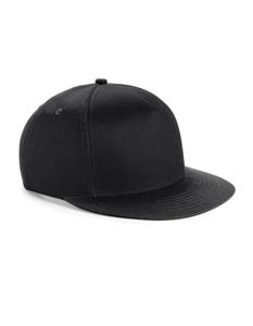 Beechfield CB615 Youth Size Snapback - Black/Black - One Size