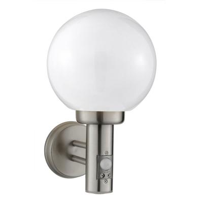 Searchlight RVS muurlampOrb met sensor - 85