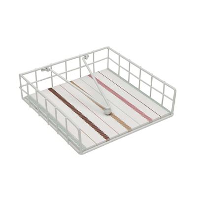 Servethouder Versa FLINT Staal Hout MDF 18 x 7 x 18 cm