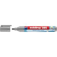 Viltstift edding 385 flipover penseel zilvergrijs | 10 stuks
