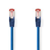 CAT6-kabel | RJ45 Male | RJ45 Male | S/FTP | 3.00 m | Rond | LSZH | Blauw | Label