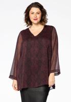 Yoek Tuniek v- hals | Rood | Maat 42/44