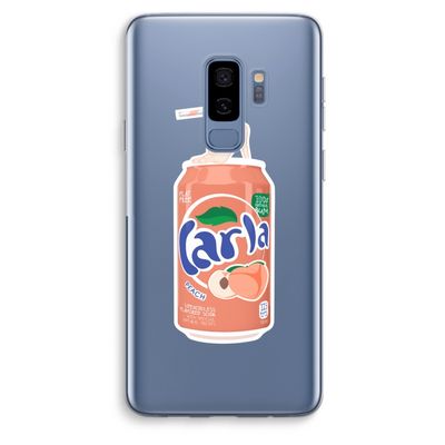 S(peach)less: Samsung Galaxy S9 Plus Transparant Hoesje