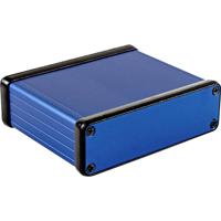 Hammond Electronics 1455L801BU Universele behuizing Aluminium Geëxtrudeerd Blauw (geëloxeerd) 1 stuk(s) - thumbnail