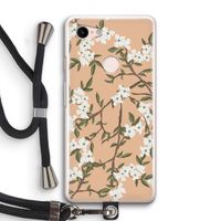 Blossoming spring: Pixel 3 Transparant Hoesje met koord