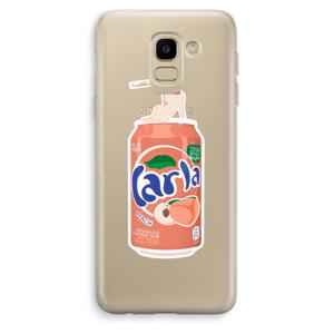 S(peach)less: Samsung Galaxy J6 (2018) Transparant Hoesje