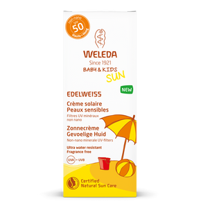 Weleda Sun Edelweiss Sunscreen Lotion Sensitive SPF50