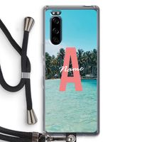 Pacific Dream: Sony Xperia 5 Transparant Hoesje met koord