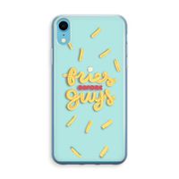 Always fries: iPhone XR Transparant Hoesje