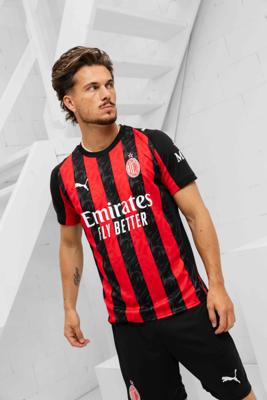 AC Milan Shirt Thuis Senior 2025/2026 - Maat S - Kleur: RoodZwart | Soccerfanshop