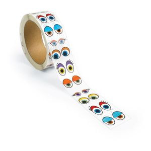 Colorations - gekleurde oogstickers, 2000st.
