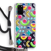 8-bit N°1: Samsung Galaxy S20 Plus Transparant Hoesje met koord