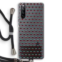 Hartjes: Sony Sony Xperia 10 III Transparant Hoesje met koord