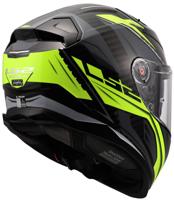 LS2 integraalhelm "ff811 vector ii carbon savage" helmet ff811 vector i c savage h-v yellow m