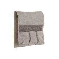 Houder voor afstandsbedieningen DKD Home Decor Grijs 30 x 0,5 x 90 cm