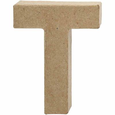 Creativ Company letter papier-maché t, 10cm