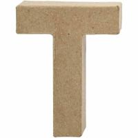 Creativ Company letter papier-maché t, 10cm