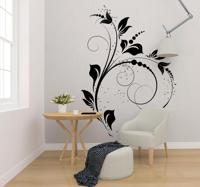 Sticker decoratief bloemenpatroon