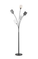 Fischer & Honsel Landelijke leeslampKoi 5-lichts - 40389