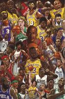 Basketball Superstars Poster 61x91.5cm - thumbnail